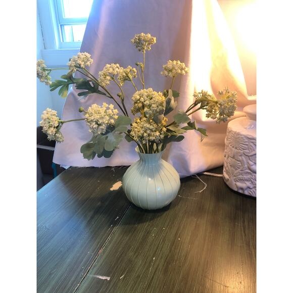 Hearth & Hand with Magnolia NWT 16" Faux Yellow Sedum Floral Summer Arrangement\ - Picture 2 of 7